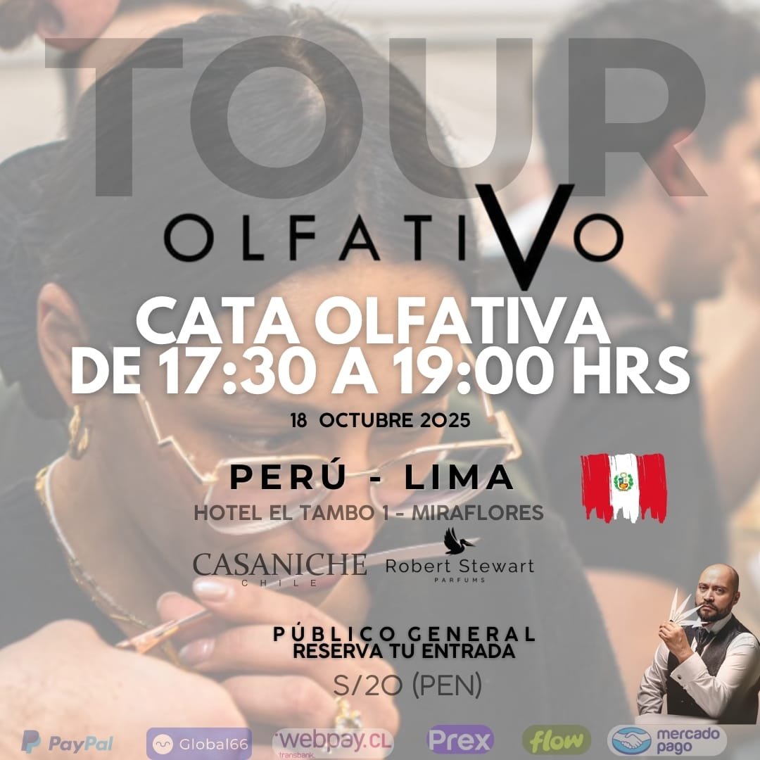 CATA OLFATIVA PERÚ 18 Oct