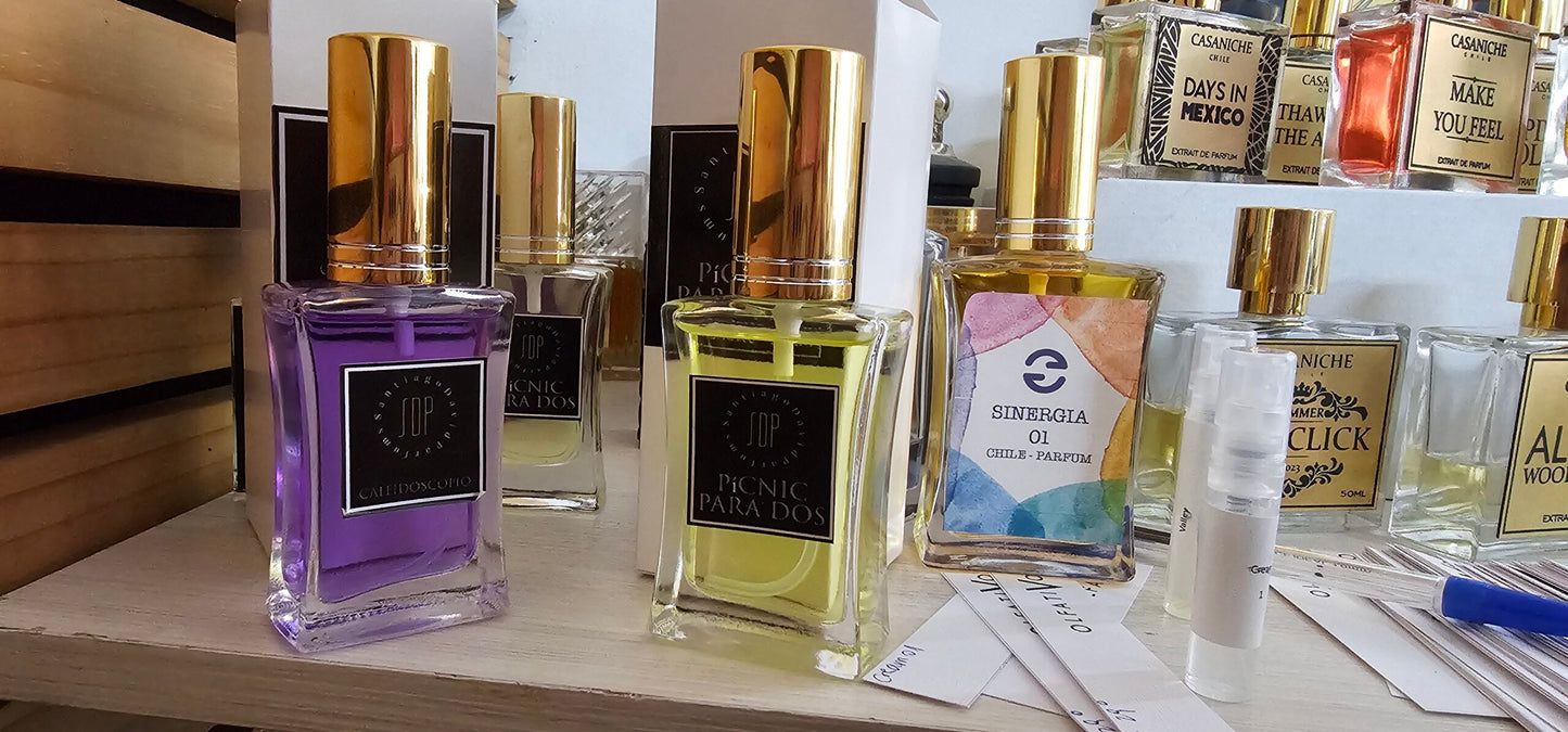 Capacitación Perfumería Fina Nivel básico- intermedio 27 Junio 2026 SANTIAGO CHILE