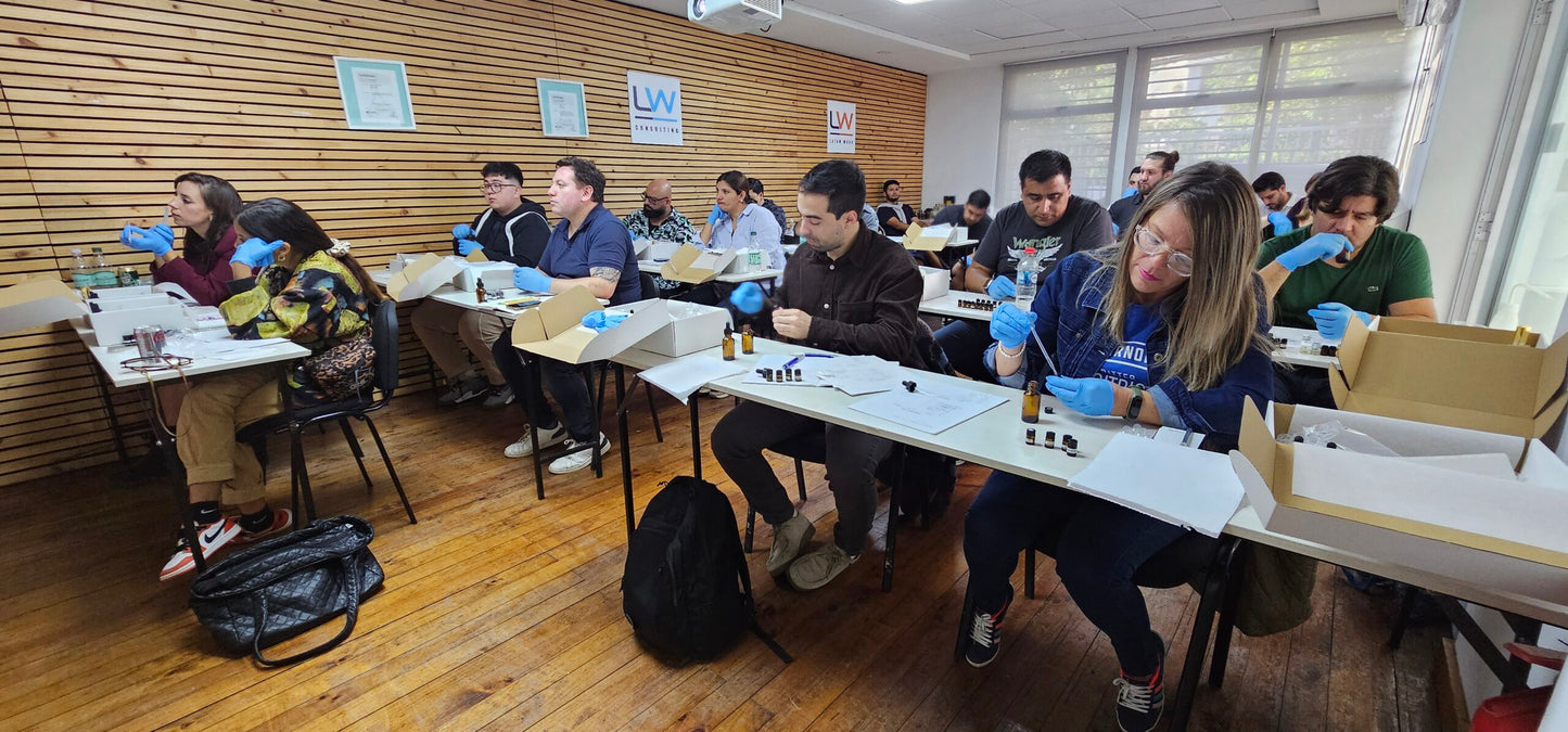 Capacitación Perfumería Fina Nivel básico- intermedio 27 Junio 2026 SANTIAGO CHILE