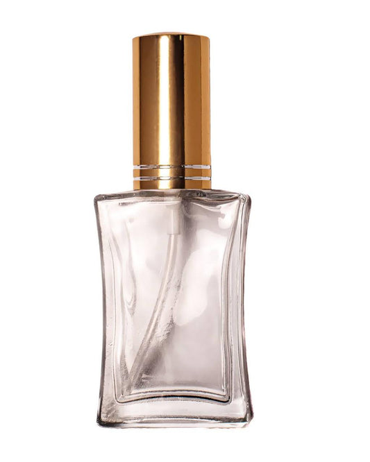FRASCO VIDRIO 30ml CON SPRAY HILO ROSCO